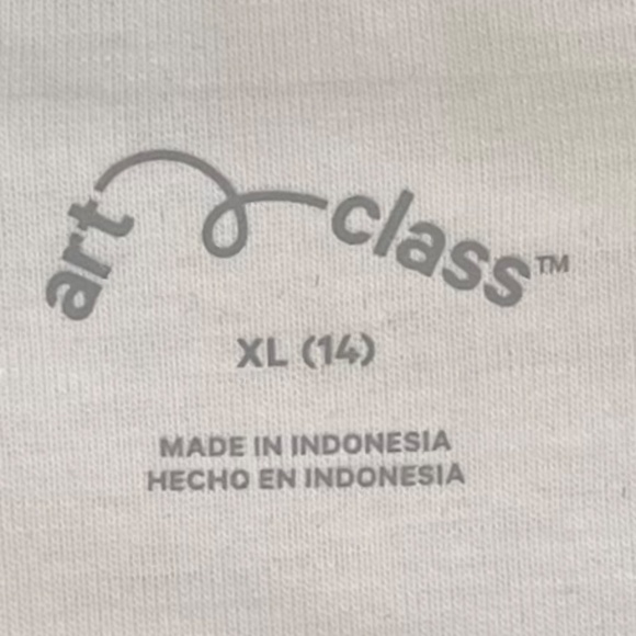 Art Class "2 T-shirts in white and slate" - Picture 2 of 4